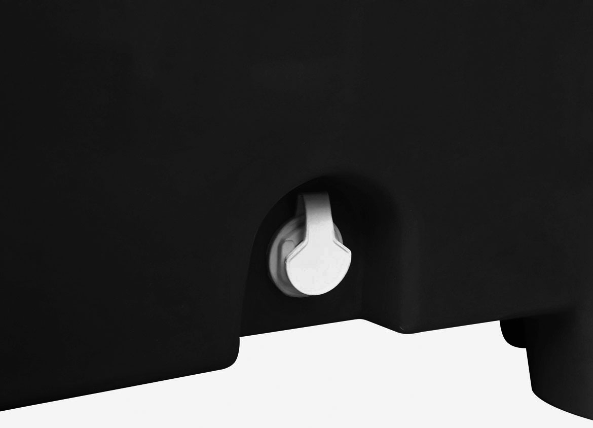 Caixa térmica Gellar - Detalhe do dreno